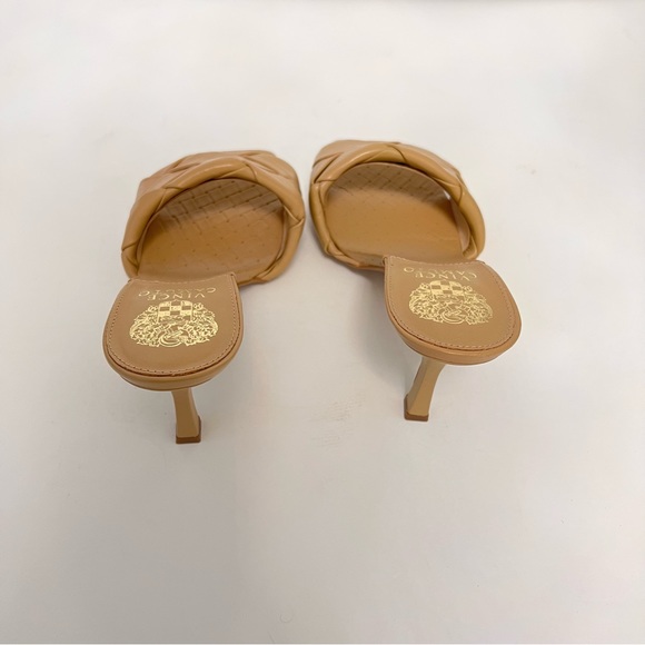 Vince Camuto Brelanie Braided Strap Sandal In Dulce De Lec Color NIB - Reemoly - Picture 8 of 15